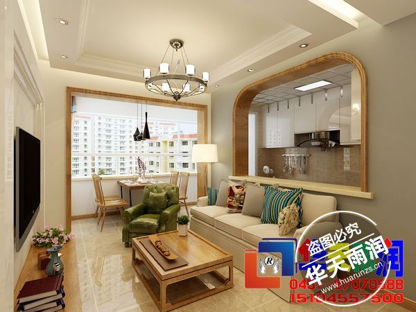 辰能(néng)溪樹庭院 使用(yòng)120 美式風格